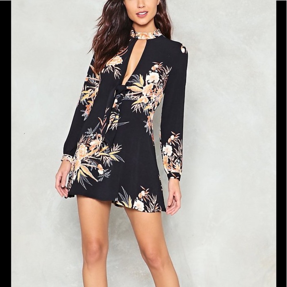 Nasty Gal You Can’t Grow Wrong Floral Dress
